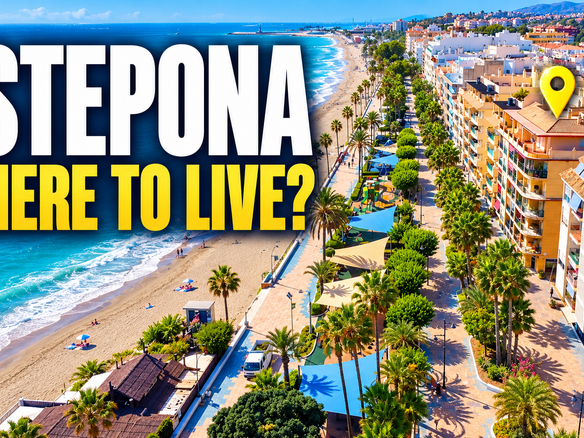 Estepona on the Costa del Sol in southern Spain